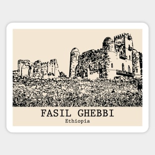 Fasil Ghebbi - Ethiopia Magnet